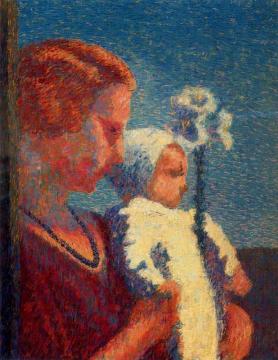 Motherhood Artwork by Benvenuto Benvenuti