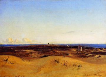 View Over Skagen from the Dunes Northwest of the Old Church Artwork by Vilhem Melby