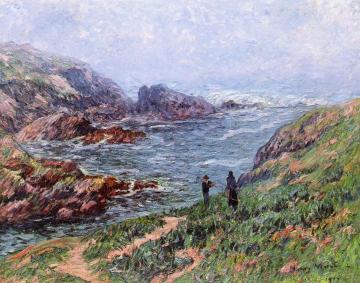 Foggy Weather, Brittany Artwork by Henry Moret