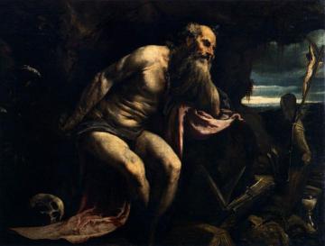 Saint Jerome Artwork by Jacopo Bassano