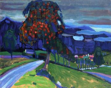 Autumn Near Murnau Artwork by Wassily Kandinsky