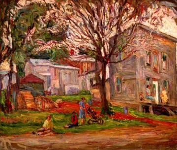 Outskirts Artwork by Abraham A. Manievich