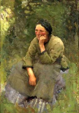 A Moment’s Rest Artwork by Sir George Clausen