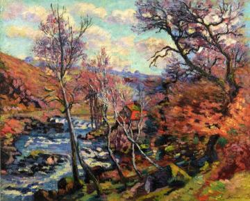 The Bouchardon Mill At Crozant Artwork by Armand Guillaumin