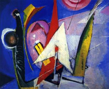 Episode of the Mantis Artwork by Arthur B. Carles