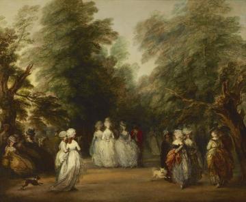 The Mall in St. James's Park Artwork by Thomas Gainsborough