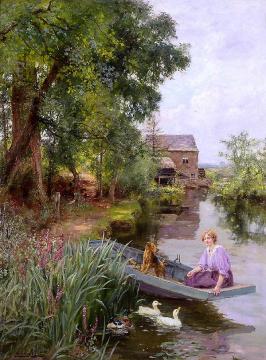 The Old Mill Artwork by Henry John Yeend King