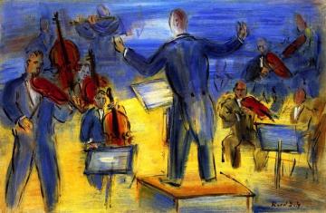 Orchestra Artwork by Raoul Dufy