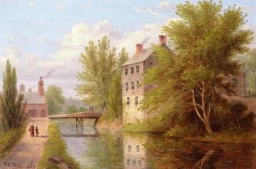 The Old Mill Artwork by William Rickarby Miller