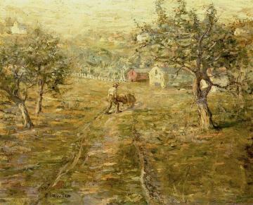 Spring Orchards Artwork by Ernest Lawson