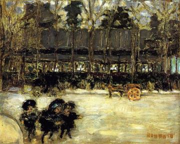 The Grands Boulevard Artwork by Pierre Bonnard