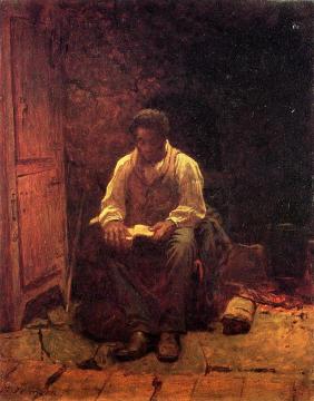 The Lord is My Shepherd Artwork by Eastman Johnson