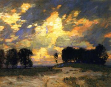 The Bonfire Artwork by William Langson Lathrop