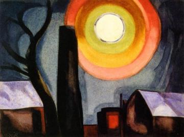 Ascension Artwork by Oscar Bluemner