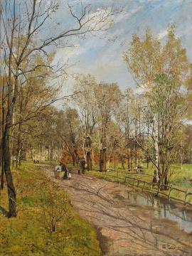 Spring Artwork by Fritz Thaulow