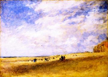 Rhyl Sands Artwork by David Cox