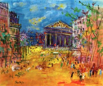 The Large Façade Artwork by Jean Dufy