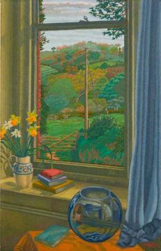 Spring Day At Boscastle Artwork by Charles Ginner