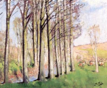 Landscape Artwork by Pierre Eugène Montézin