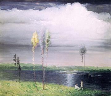 Summer Idyll Artwork by Leon Scott Dabo