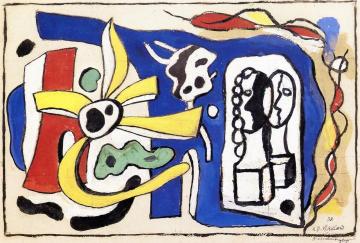 Composition Artwork by Fernand Léger
