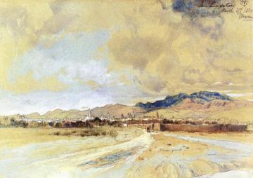 San Luis Postosi Artwork by Thomas Moran