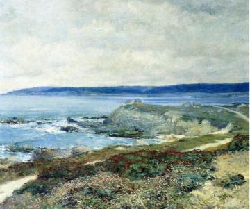 A Grey Day Carmel Artwork by Guy Orlando Rose