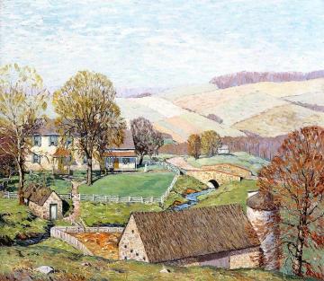 Out Back, Bucks County, Pennsylvania Artwork by Kenneth Nunamaker