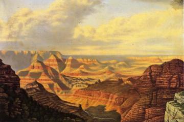 Grand View, Grand Canyon National Park, Arizona Artwork by Levi Wells Prentice