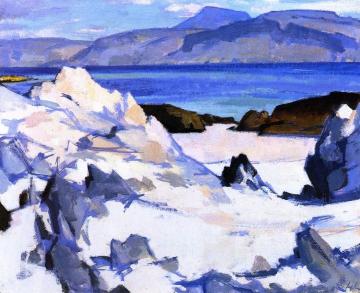 Green Sea, Iona Artwork by Samuel John Peploe