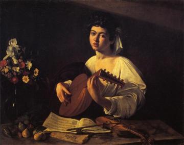 The Lute-Player Artwork by Caravaggio