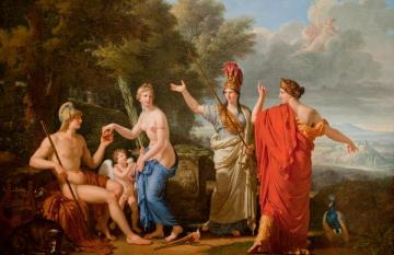 The Judgment Of Paris Artwork by François-Xavier Fabre