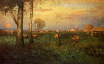 Sundown Artwork by George Inness