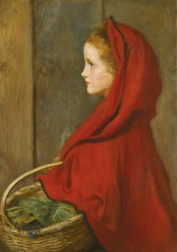 Little Red Riding Hood Artwork by Sir John Everett Millais