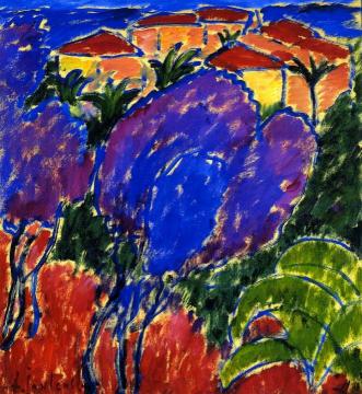 Bordighera Artwork by Alexej Jawlensky
