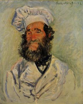 The Chef, Pere Paul Artwork by Claude Oscar Monet