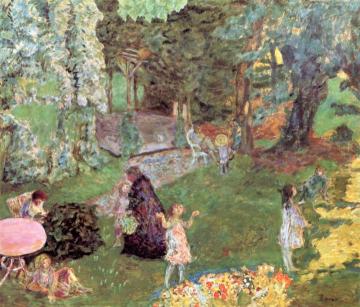 The Terrasse Family Artwork by Pierre Bonnard