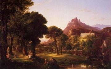 Dream of Arcadia Artwork by Thomas Cole