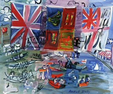 Regatta At Henley Artwork by Raoul Dufy