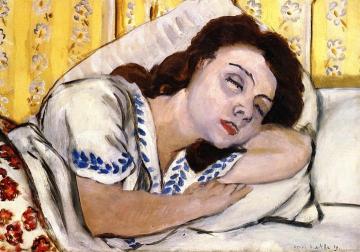 Portrait of Marguerite Asleep Artwork by Henri Matisse