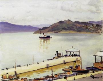 Vigot, Entrance to the Harbor Artwork by Albert Marquet