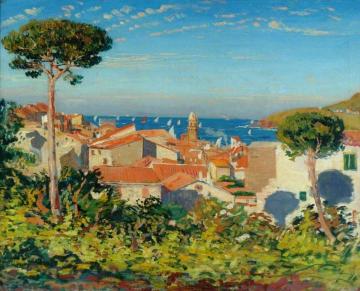 The Town of Collioure Artwork by James Dickson Innes
