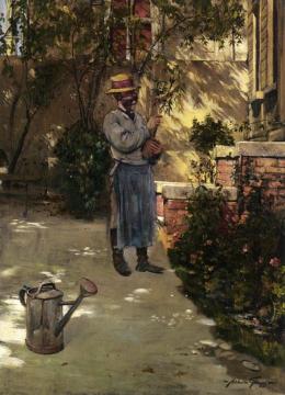 The Gardener Artwork by Abbott Fuller Graves