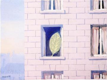 Le Génie Bonhomme Artwork by Rene Magritte