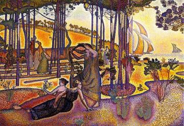 Evening Breeze Artwork by Henri Edmond Cross