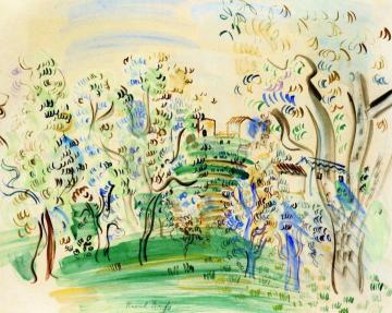 The Forest Artwork by Raoul Dufy
