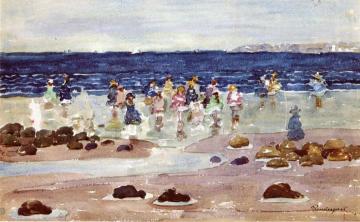Low Tide Artwork by Maurice Prendergast