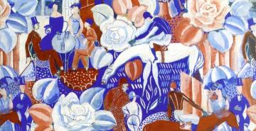 Polo Trifle Artwork by Raoul Dufy