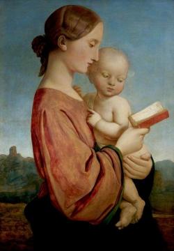 Virgin and Child Artwork by William Dyce