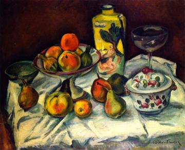 The Table after Dinner Artwork by Emile-othon Friesz